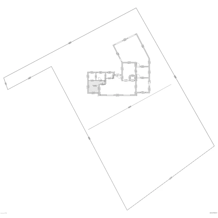 maison n&deg;1'. Plan de 