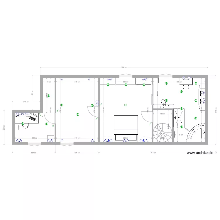 Plan salle de bain 1. Plan de Plan salle de bain 1. Plan de