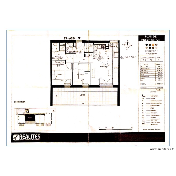 CLFOULON. Plan de 0 pièce et 0 m2