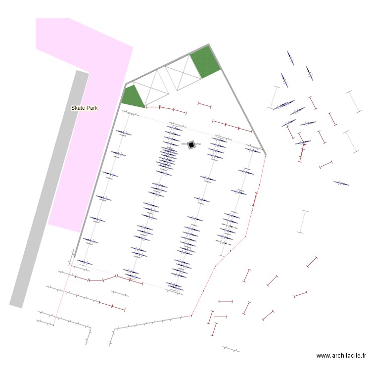 Parc à Vélo / Aire de Transition vs2. Plan de 1 pièce et 0 m2