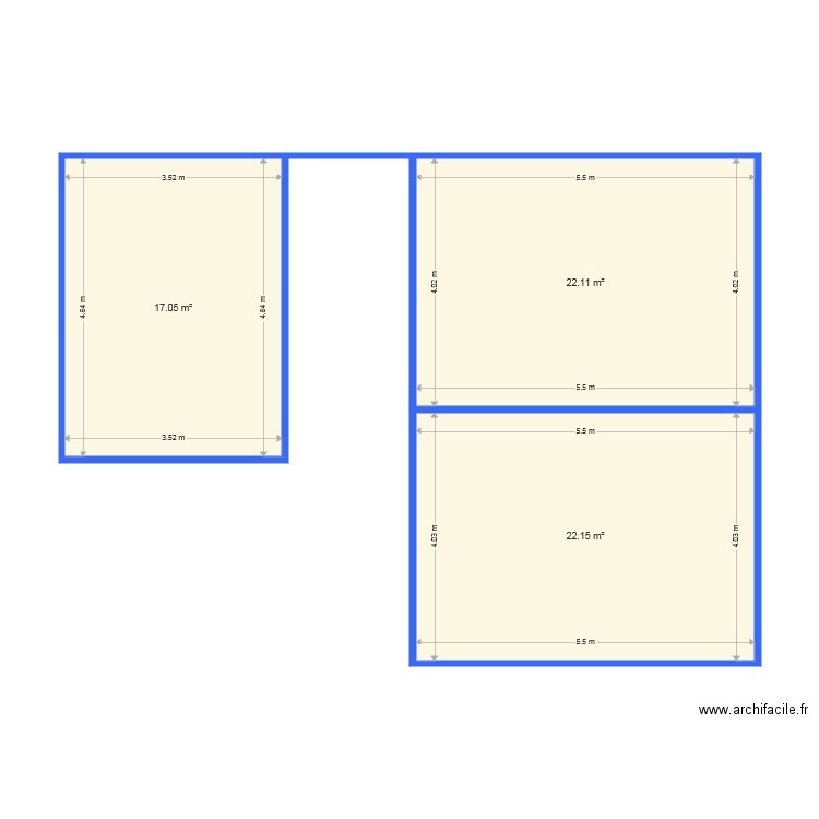 R2T. Plan de 0 pièce et 0 m2