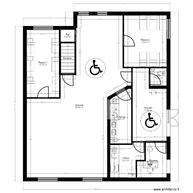 94V75C projet jordan compl. Plan de 0 pièce et 0 m2
