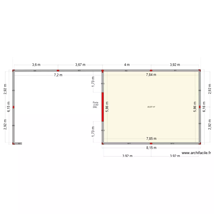 damien troupel. Plan de 