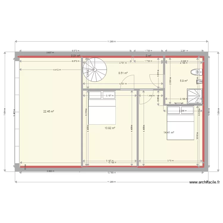 Grange R2 NON DEC. Plan de Grange R2 NON DEC. Plan de