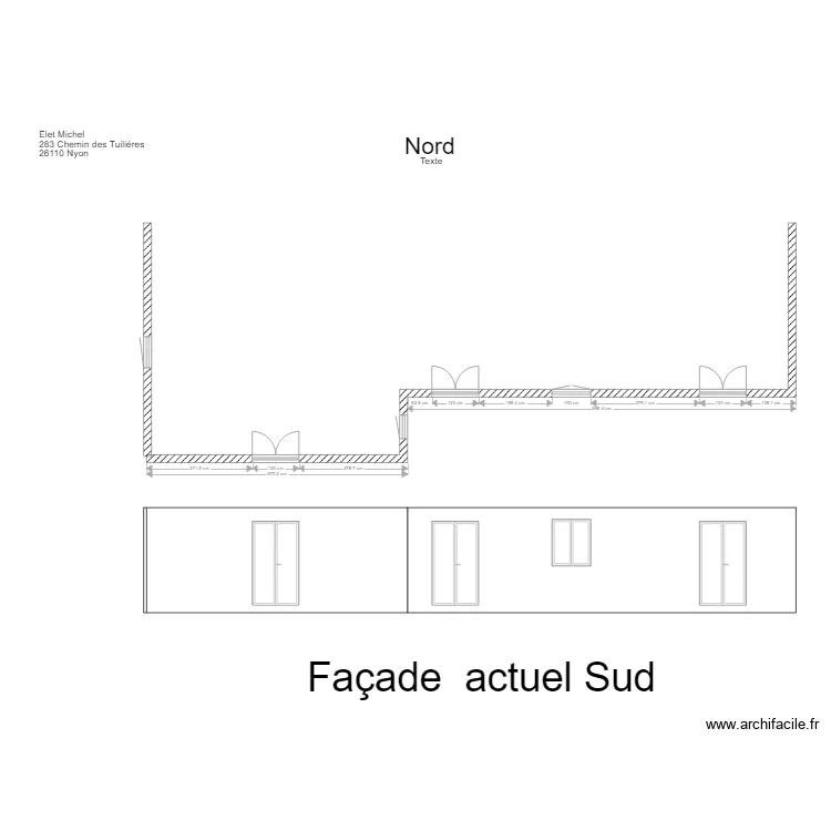 Nyons 1. Plan de Nyons 1. Plan de
