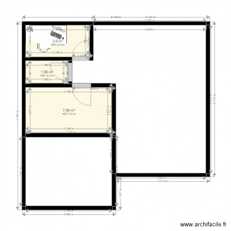 plan maison 1. Plan de 0 pièce et 0 m2