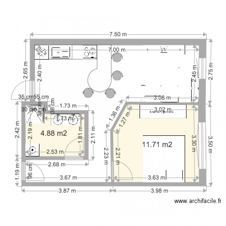 App San Antoni 01. Plan de 0 pièce et 0 m2