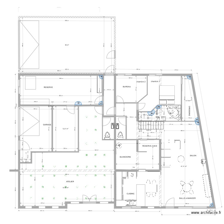 maison La Chapelle Chaussée limite propriété 4. Plan de 0 pièce et 0 m2