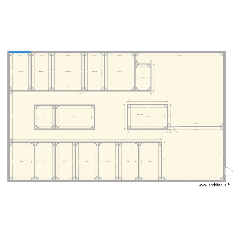 RDC TPNA Bordeaux vierge. Plan de 0 pièce et 0 m2