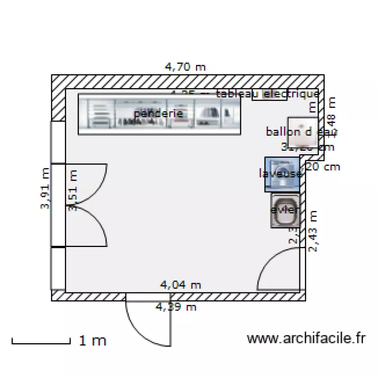 Garage. Plan de Garage. Plan de