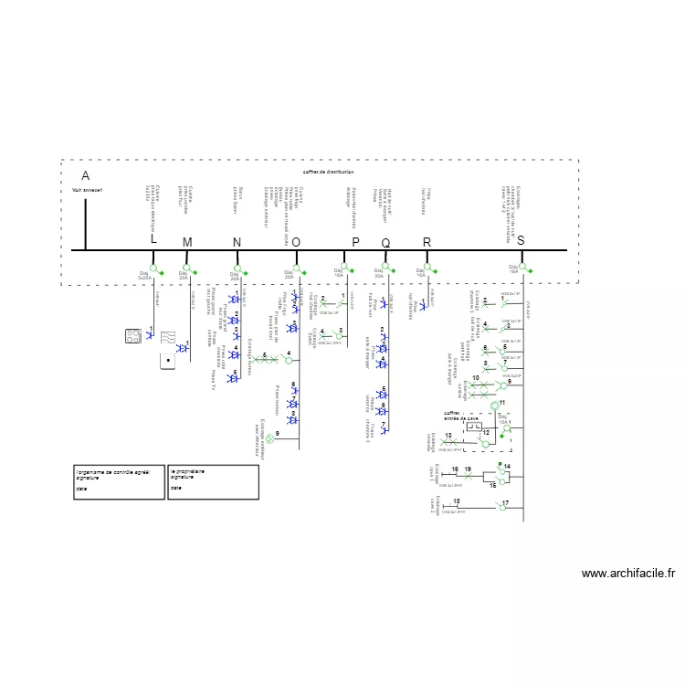 Elec Maison 1. Plan de 