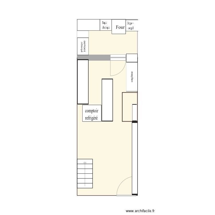 cuisine Mayta 2. Plan de 0 pièce et 0 m2