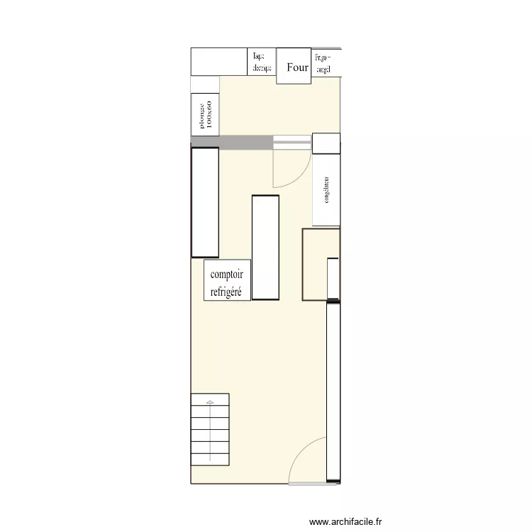 cuisine Mayta 2. Plan de 