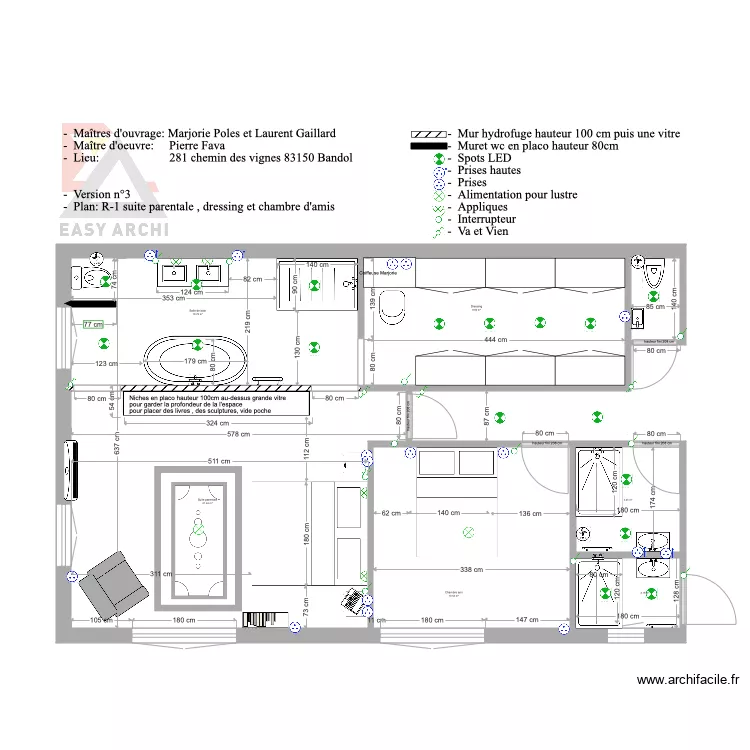 Projet gaillard pôles espace parentale 2. Plan de Projet gaillard pôles espace parentale 2. Plan de