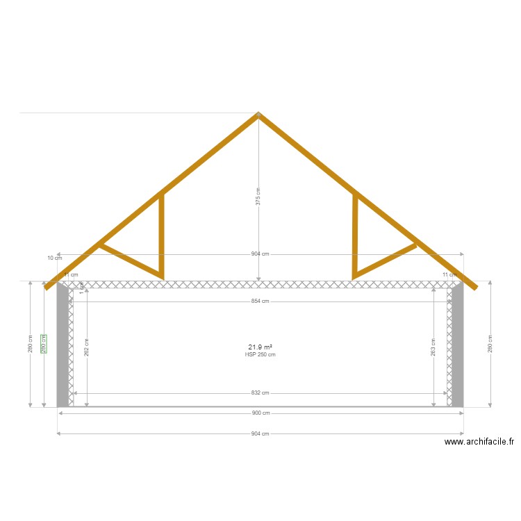 plan coupe anais. Plan de 0 pièce et 0 m2