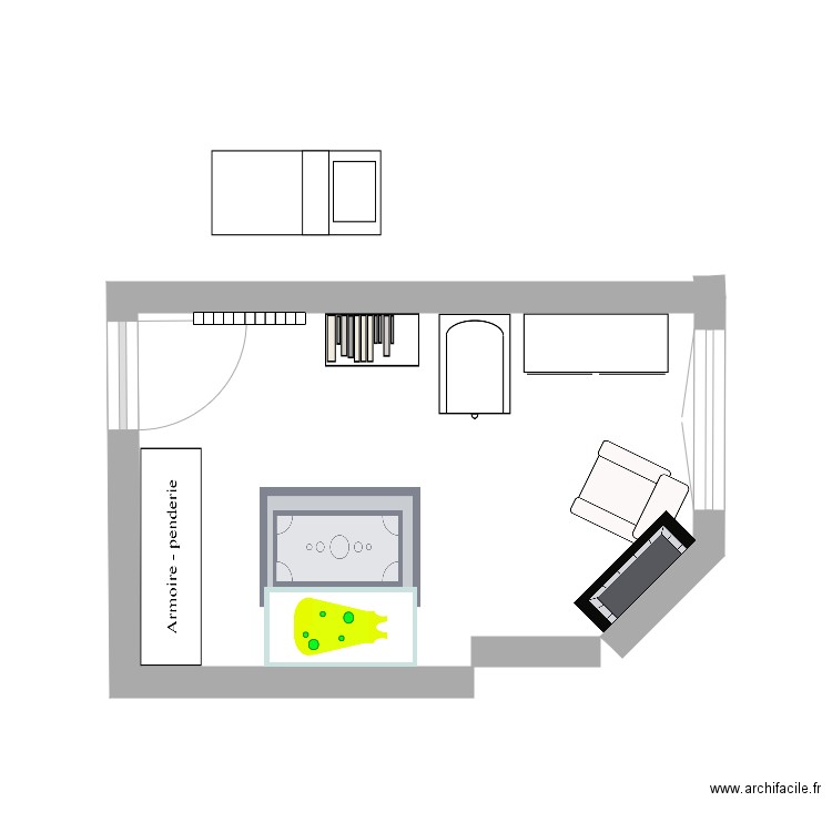 Chambre bébés . Plan de 0 pièce et 0 m2