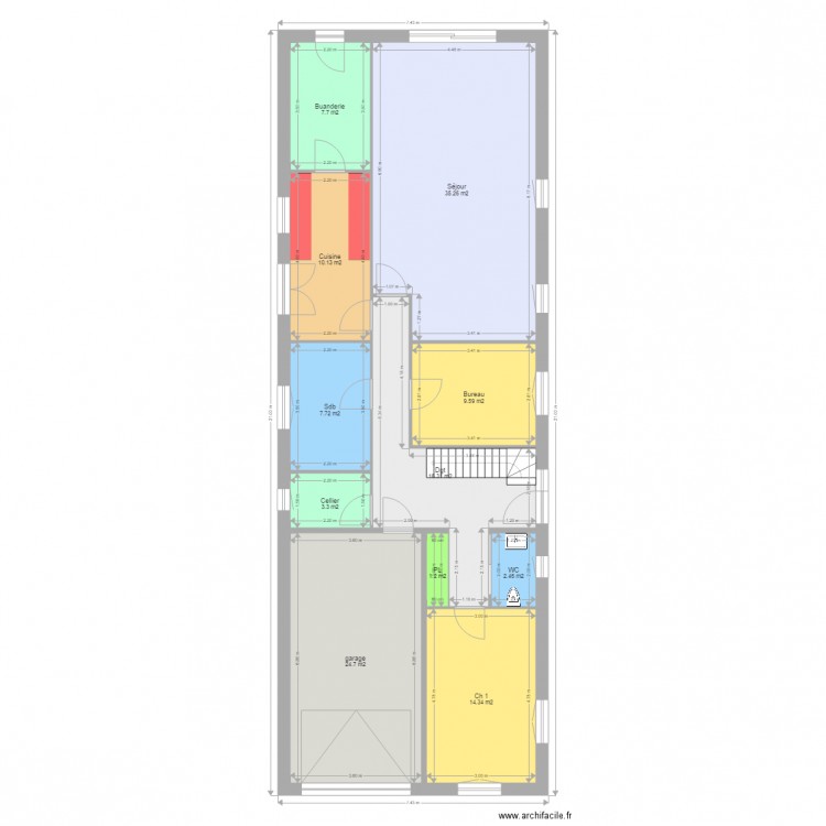 DUCROCQ. Plan de 0 pièce et 0 m2