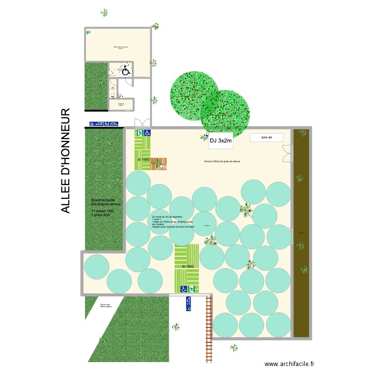 Refeel. Plan de 6 pièces et 572 m2