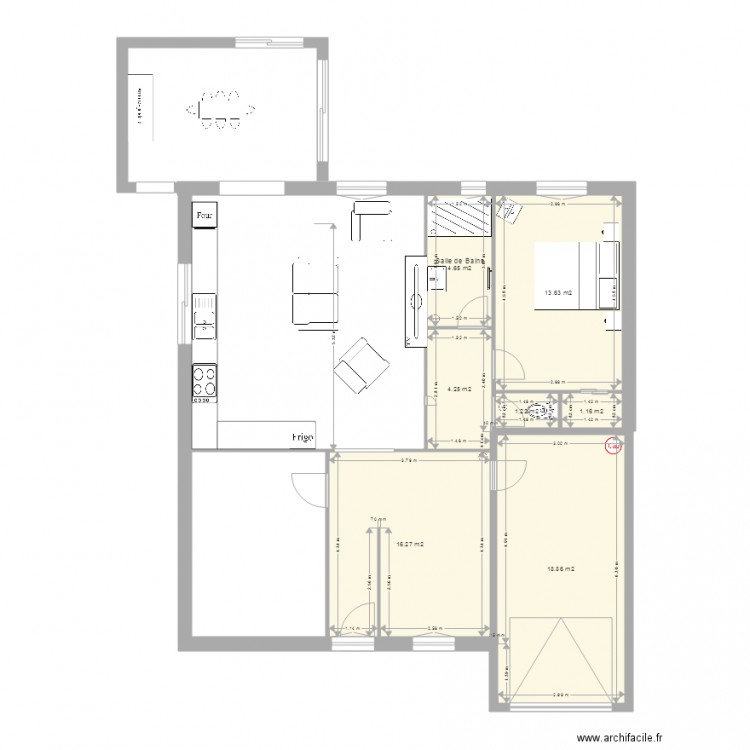 Maison LOUBERE origine4. Plan de 0 pièce et 0 m2