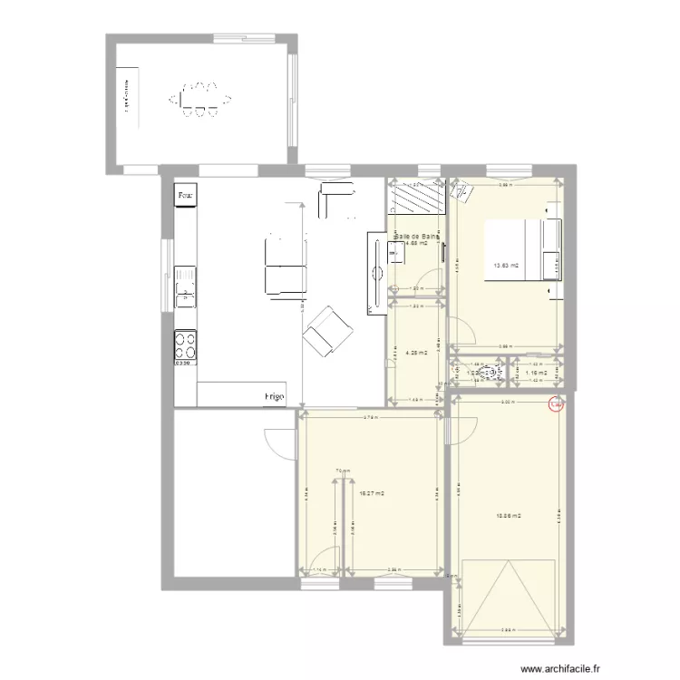 Maison LOUBERE origine4. Plan de 