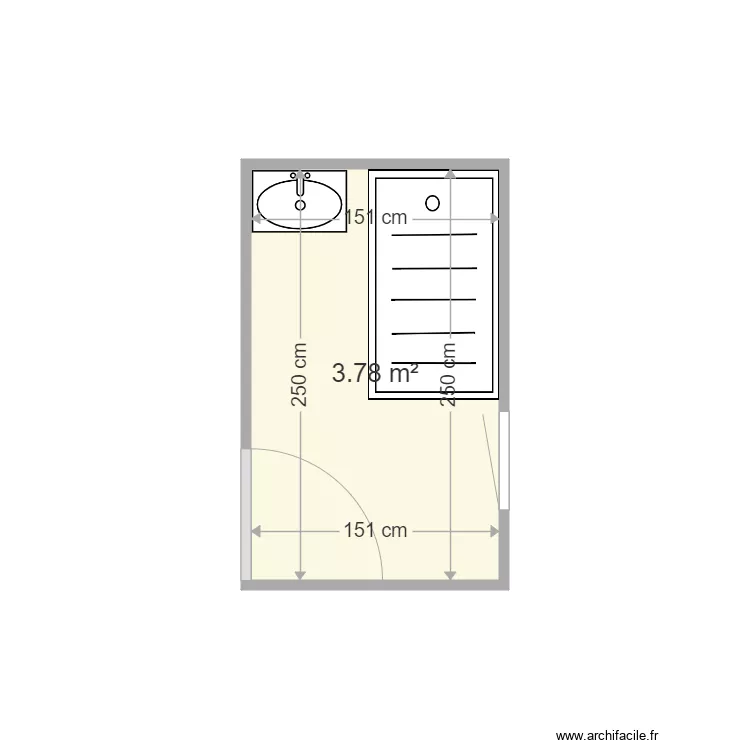 GRESSIER ALAIN . Plan de 