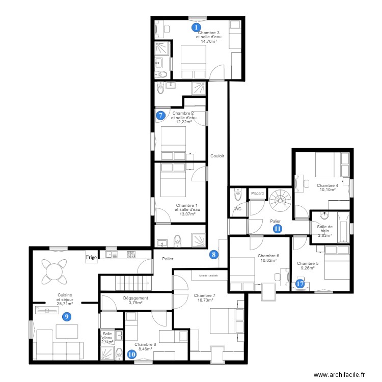 410867 LE FUR. Plan de 0 pièce et 0 m2