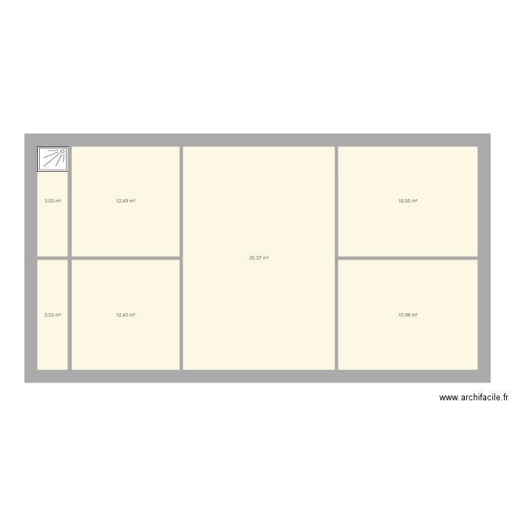 Cabane etage 2. Plan de 0 pièce et 0 m2