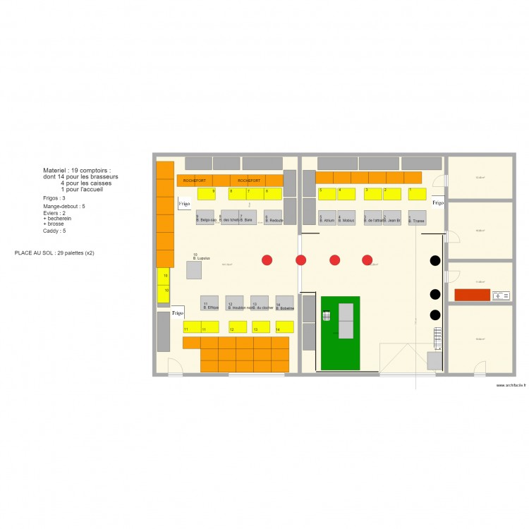 Zytho 2019 Projet2. Plan de 0 pièce et 0 m2