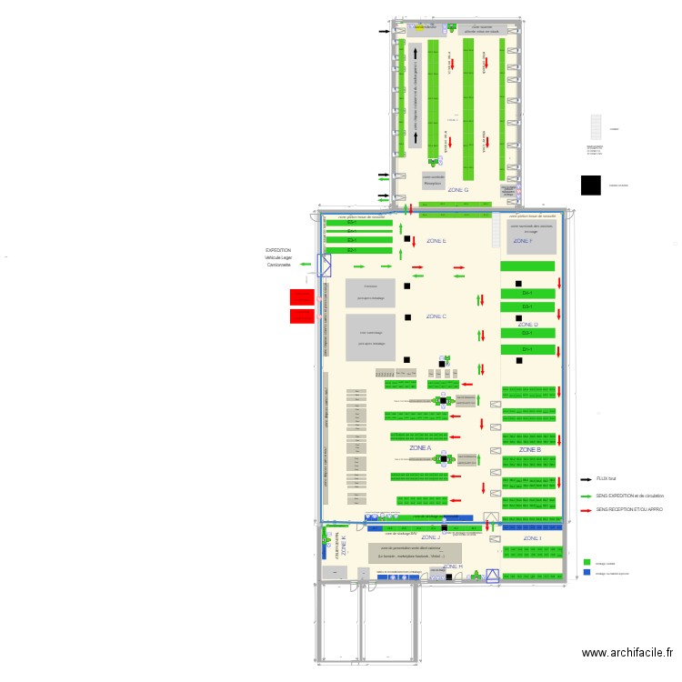 plan postes de travail 2. Plan de 0 pièce et 0 m2