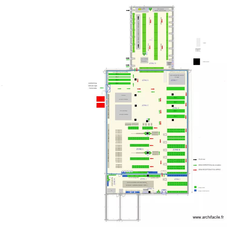 plan postes de travail 2. Plan de 