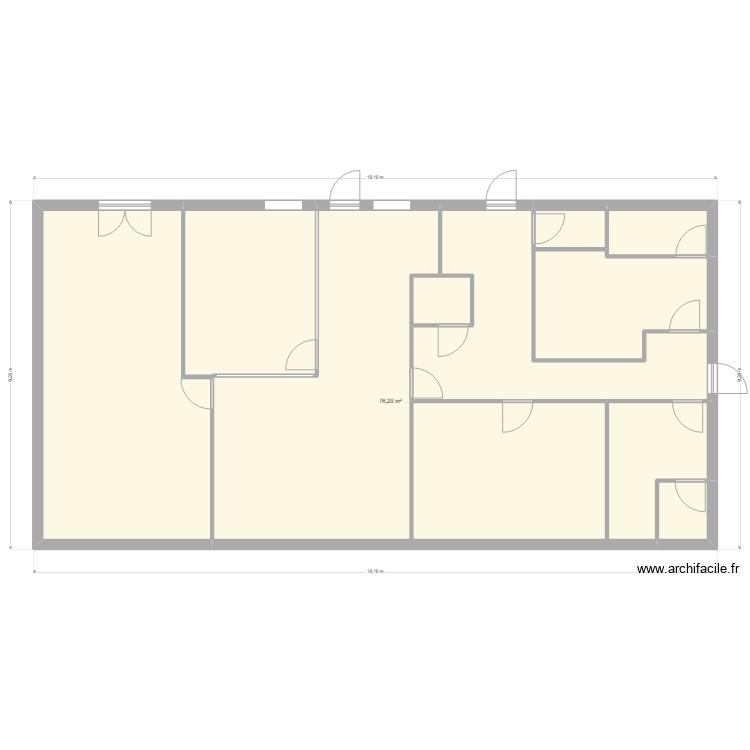 mozart. Plan de 0 pièce et 0 m2