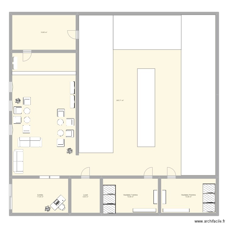 Climbing Valley. Plan de 6 pièces et 346 m2