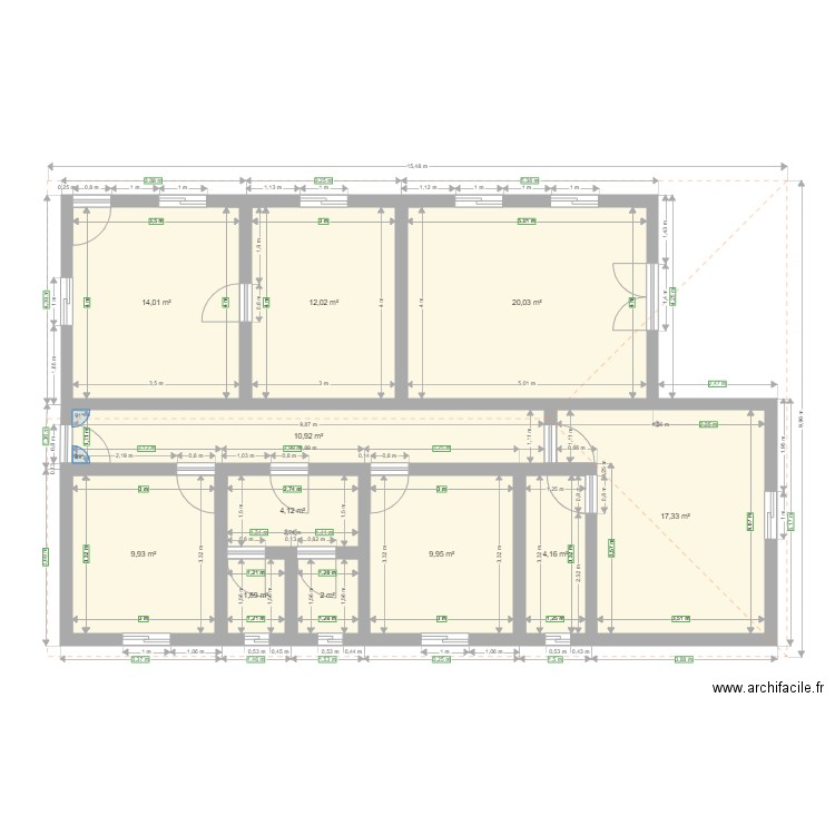 Plan MPANGA. Plan de 0 pièce et 0 m2