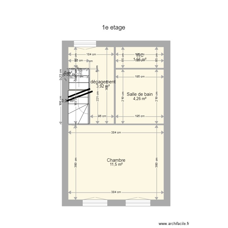 COMBE J. Plan de 0 pièce et 0 m2