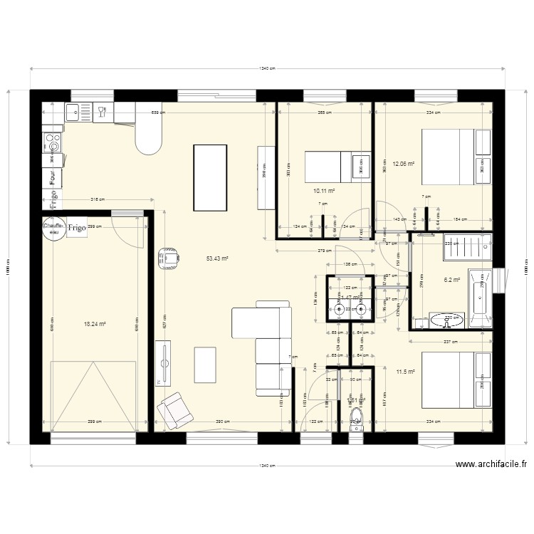 plan maison definitif. Plan de 0 pièce et 0 m2