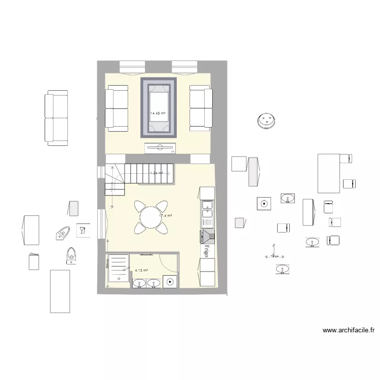 Ouistreham projet 02 02 2021. Plan de 