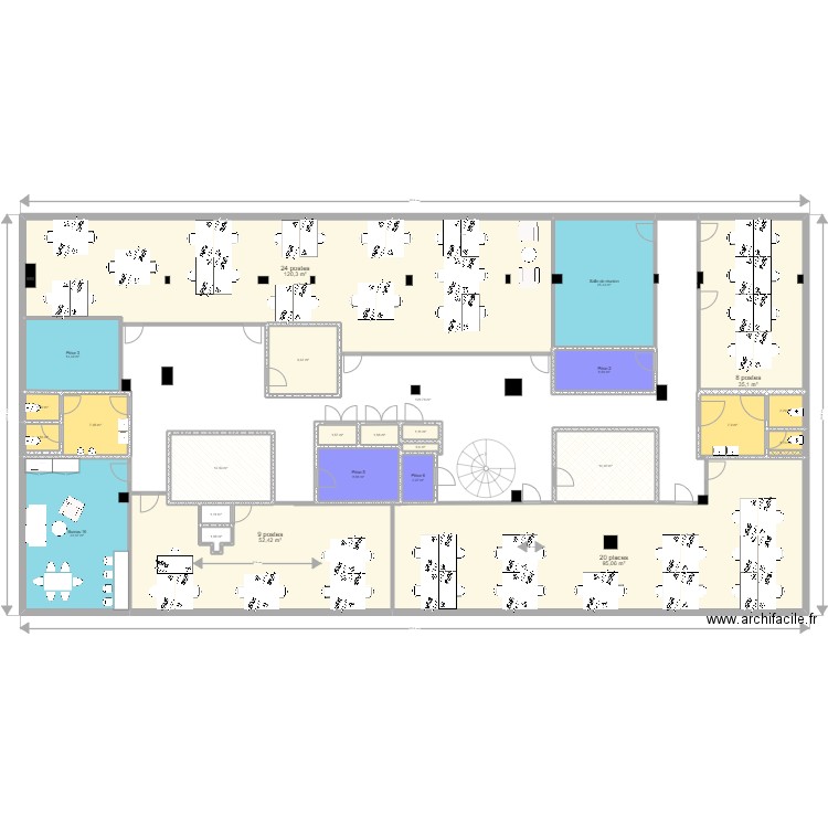 8 Vernier actuel proposition 1. Plan de 0 pièce et 0 m2