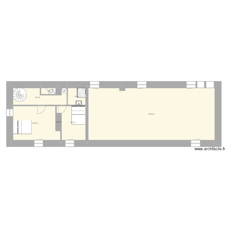 Projet Luxeuil - Option 2. Plan de 0 pièce et 0 m2