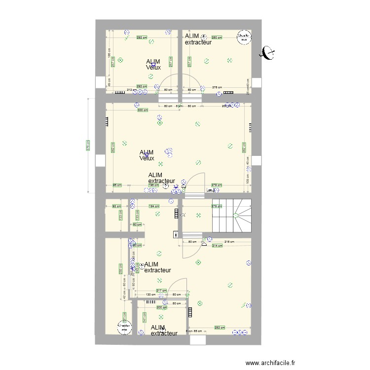 carlos 2eme etage elec. Plan de 0 pièce et 0 m2