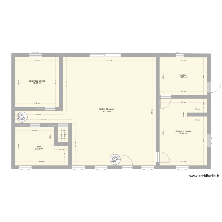 rdc. Plan de 0 pièce et 0 m2