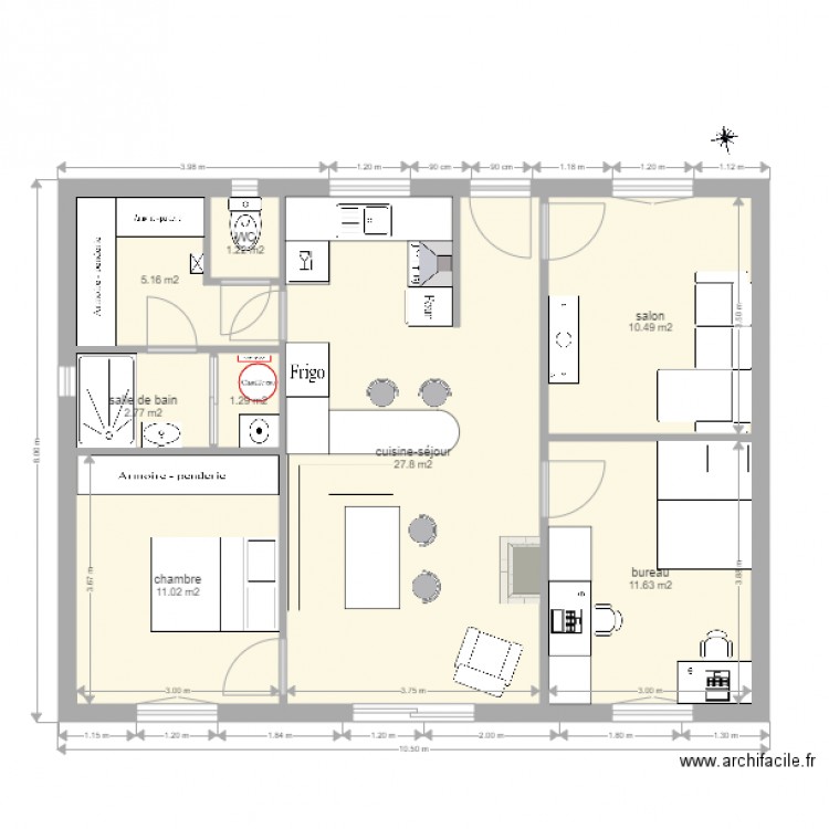 Plan de masse popup mai 2016. Plan de 0 pièce et 0 m2