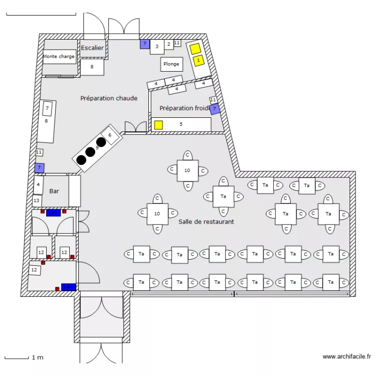 SARASIN N. Plan de 