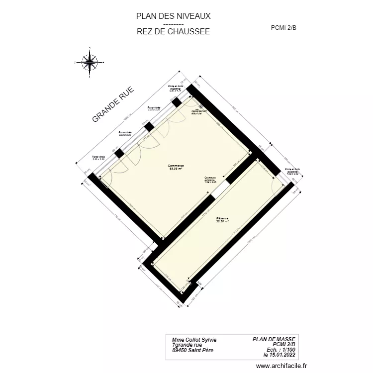 7pcmi 2B RDC. Plan de 