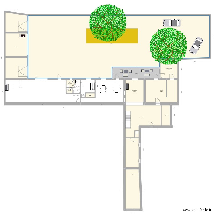home rico rez. Plan de 0 pièce et 0 m2