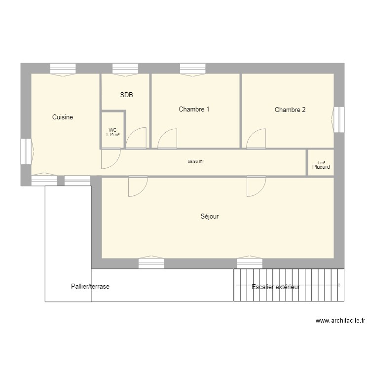 MATRICON Damien. Plan de 0 pièce et 0 m2