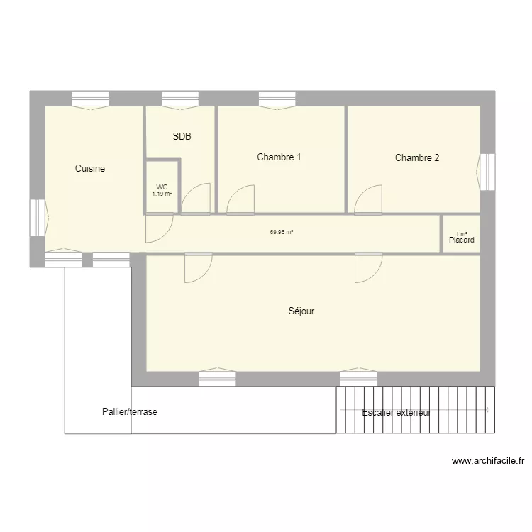 MATRICON Damien. Plan de 