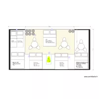 Foire expo la Roche sur foron  plan avec structure 3x6m