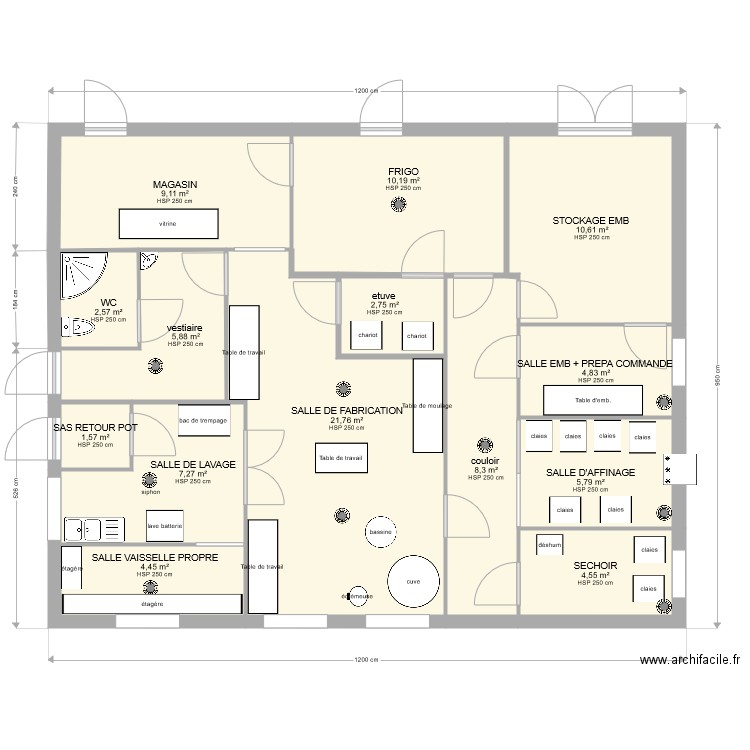 GAEC DE LA MOULIERE 6. Plan de 0 pièce et 0 m2
