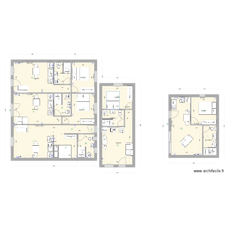 Plan maison. Plan de 0 pièce et 0 m2