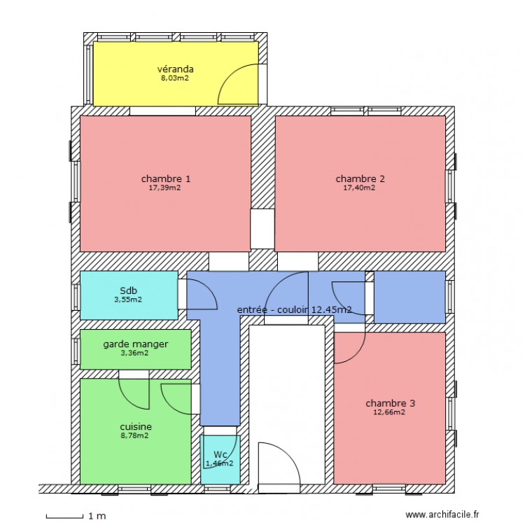 Rez . Plan de 0 pièce et 0 m2